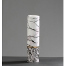 y16113 立體雕塑.擺飾 立體擺飾系列-器皿、花器系列 / 花器系列-現代陶瓷 -大理石紋花器